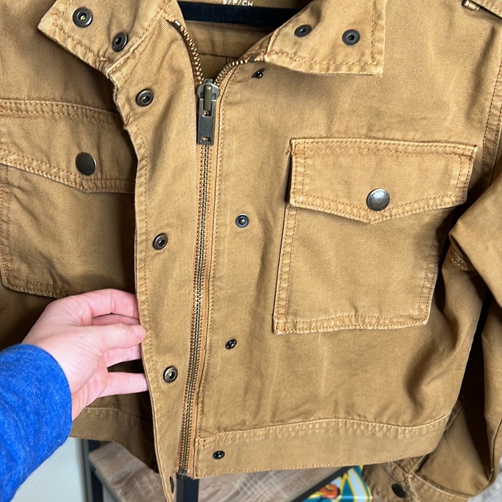 American Eagle Outfitters Tan Utility Jacket - Picture 4 of 6